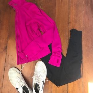 Under armour jacket-bright fuchsia